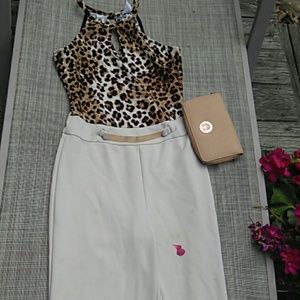 Leopard jumpsuit